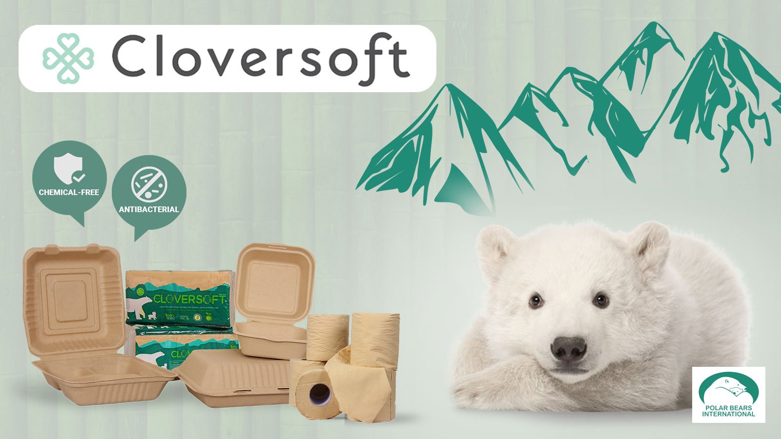 CloverSoft eco friendly tissues